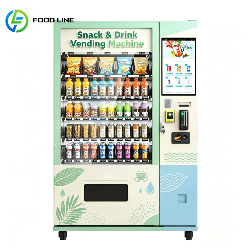 Food Snacks Drinks - スナック自動販売機 スマート自動キャンディ・食品・飲料ディスペンサー 冷蔵セルフサービス事業 カスタマイズ可能