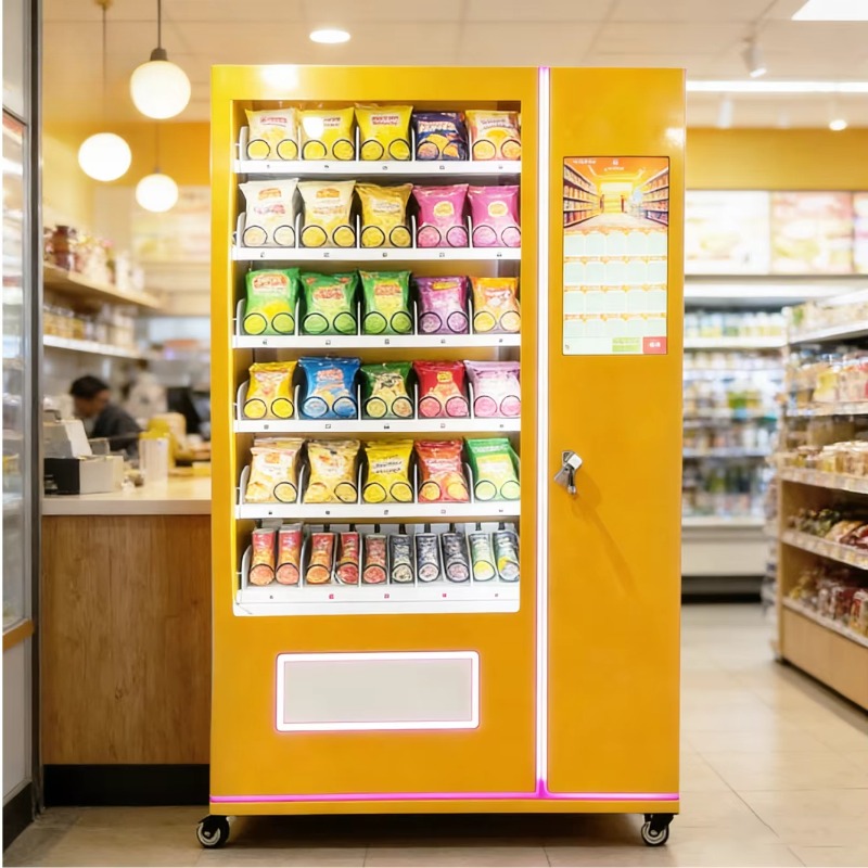 Food Snacks In Usa - 自動販売機、業務用飲料販売機、スマートフードセルフサービス機器