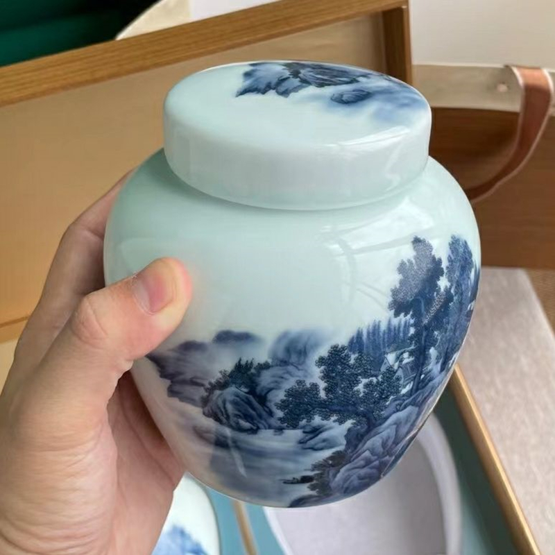 風景柄の茶葉・コーヒー保存缶 キッチン食品保存瓶 スナック・ - Dry Food Snacks のレビューと価格