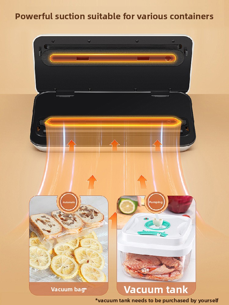 ミニ真空シーラーマシン自動家庭用食品シーリングマシン、スナッ - Food Snacks In Usa のレビューと価格