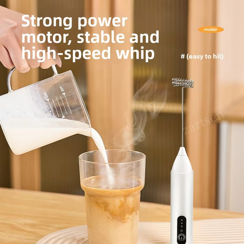ハンドヘルド電動ミルクコーヒーミキサー、卵ビーター、3スピー - Dry Food Snacks のレビューと価格