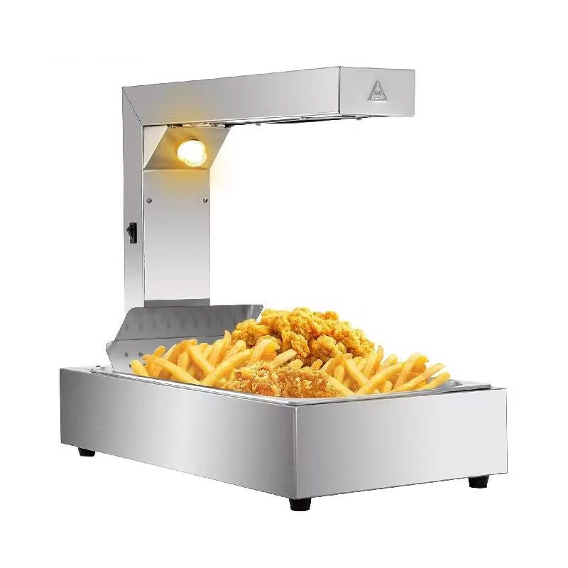 屋台の温かい料理、軽食、レストランのフライドポテト、チキン、 - Snacks Food Warmer のレビューと価格