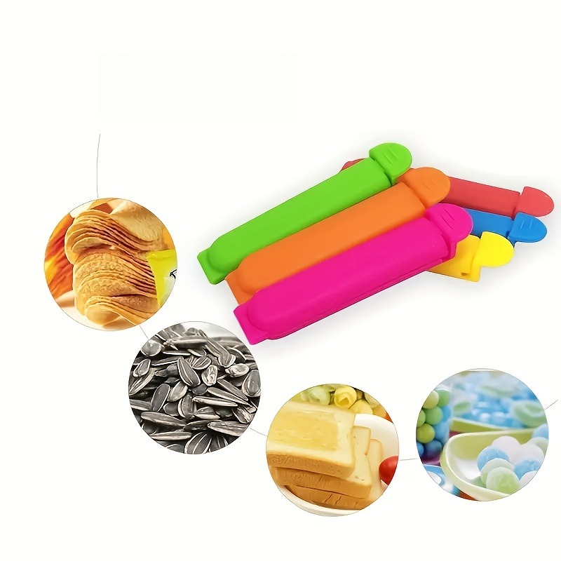 30個入りマルチカラーフードシーリングクリップ：スナックを新 - Dry Food Snacks のレビューと価格