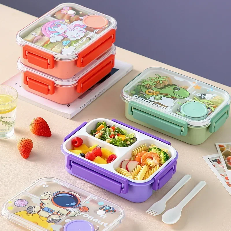ユニコーン漫画弁当箱 子供用 学生用 幼児用 スナックフード - Snacks Food Warmer のレビューと価格