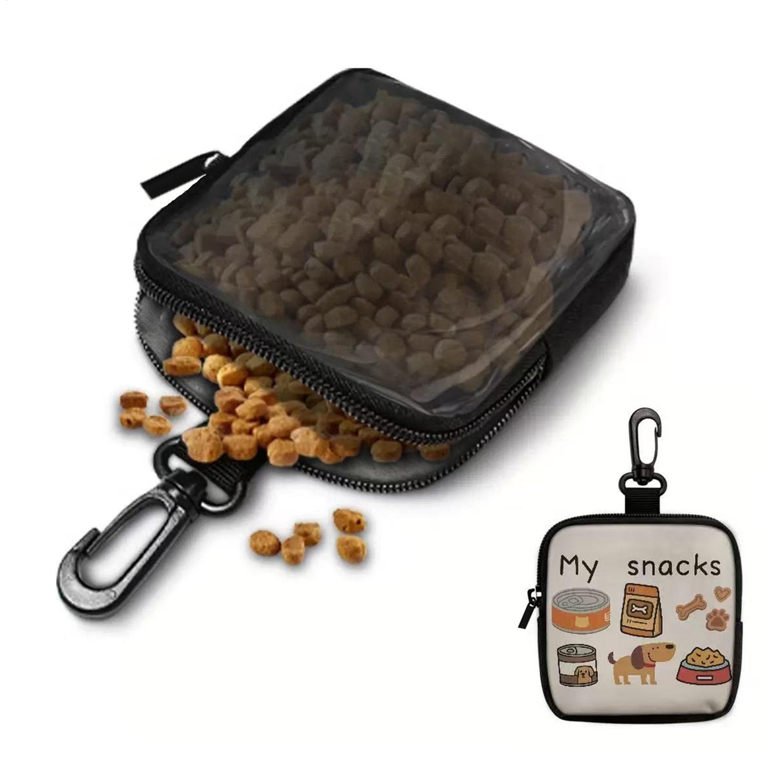 犬のおやつポーチ ポータブルフードストレージディスペンサー  - Food Snacks For Hiking のレビューと価格