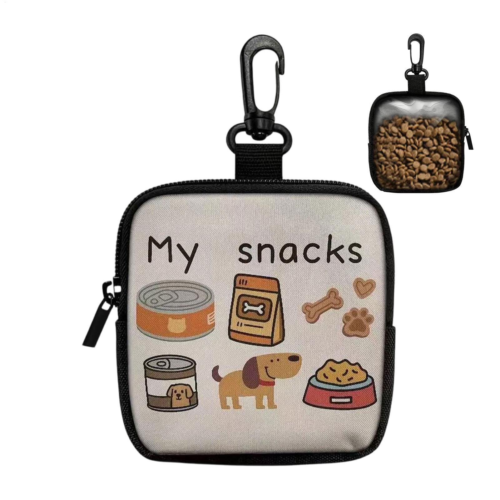 犬のおやつポーチ ポータブルフードストレージディスペンサー  - Food Snacks For Hiking のレビューと価格