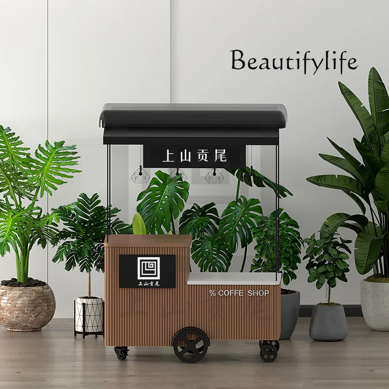 O 風景に映える移動式軽食カート 屋外フードカート ショッピ - Snacks Food Stall のレビューと価格