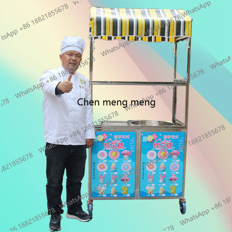 スナックカート屋台 綿菓子 折りたたみ式 ステンレス製 ポー - Snacks Food Stall のレビューと価格