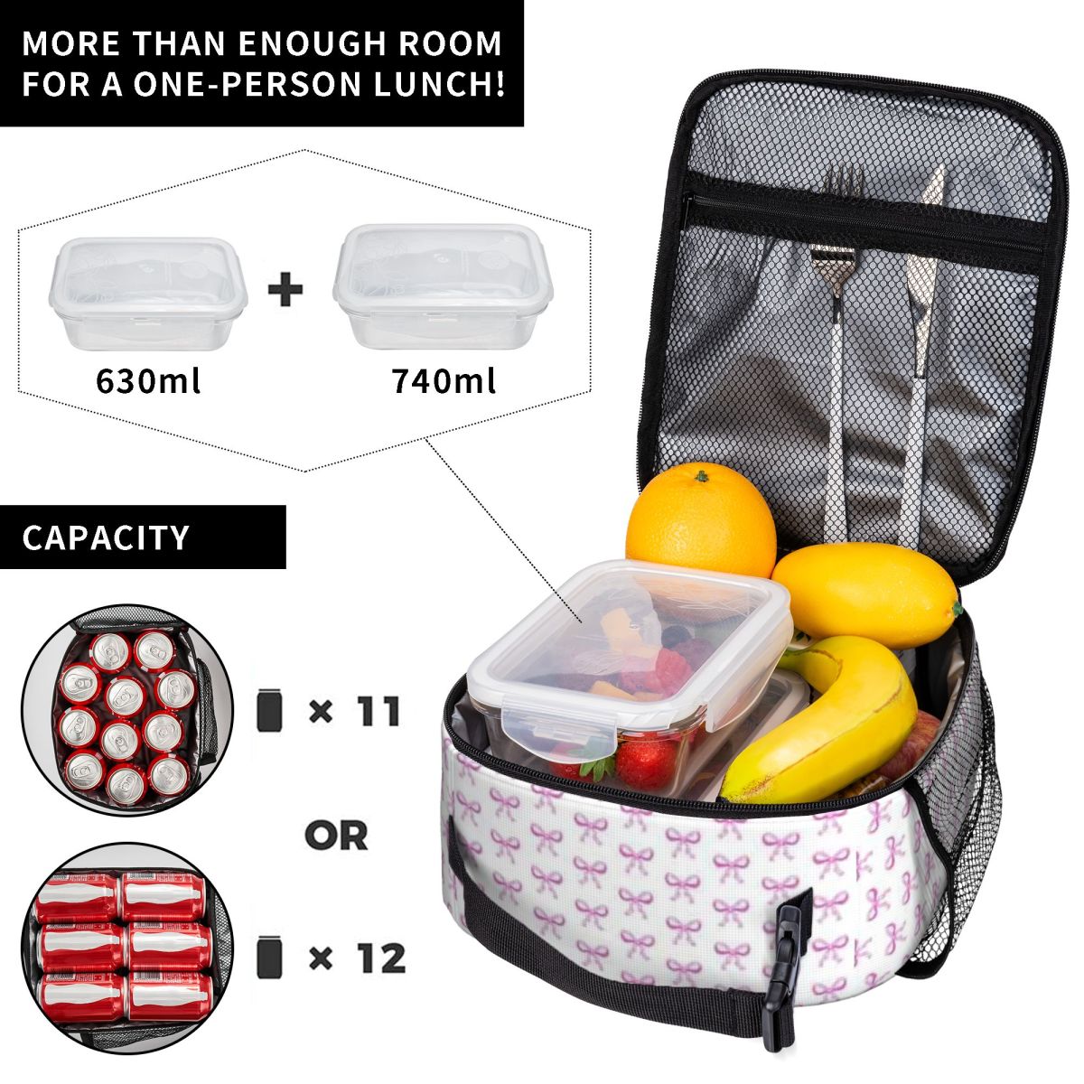 ベストセラーの繊細なピンクのリボン付きレインボープリントナイ - Food Snacks For Hiking のレビューと価格