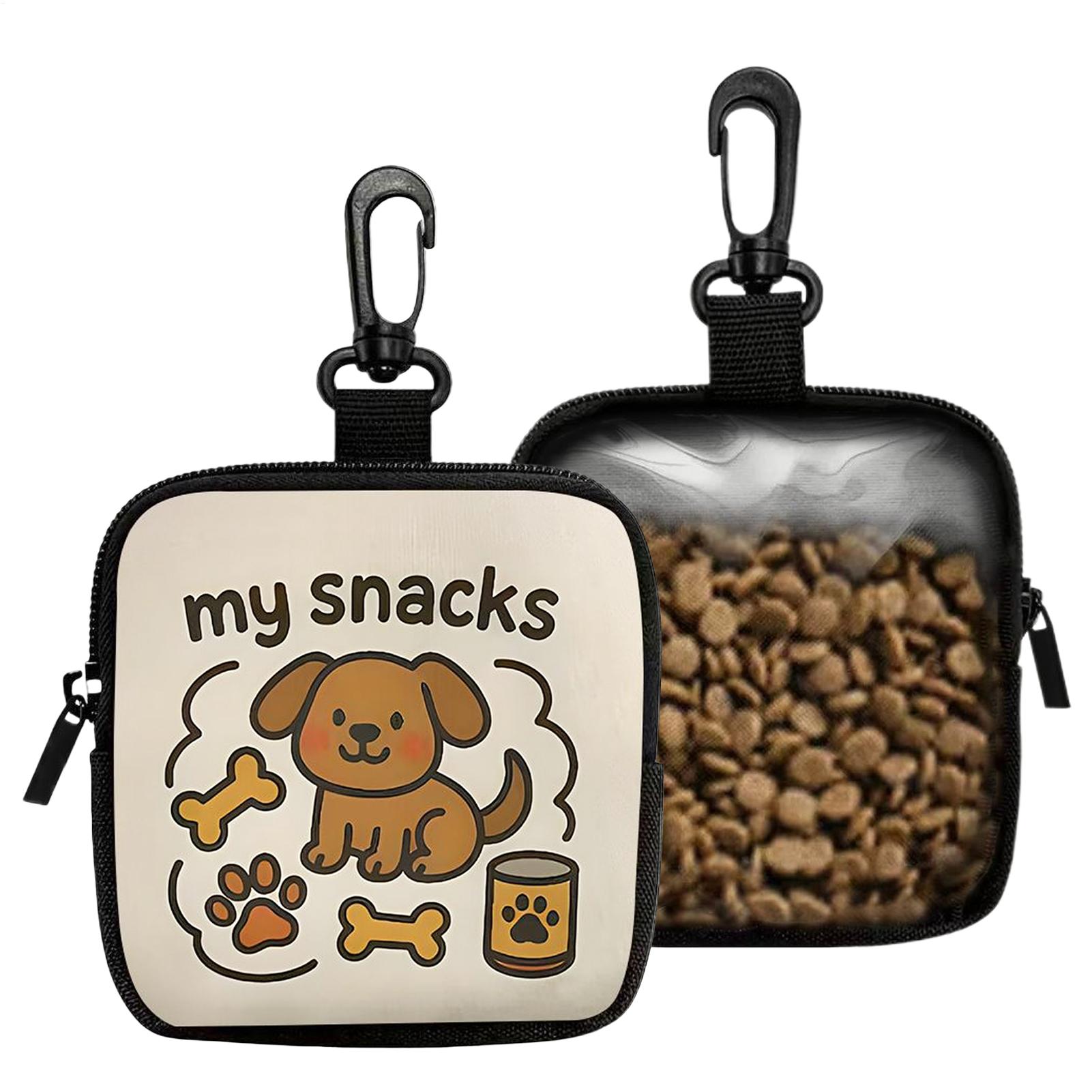 屋外用犬用おやつポーチ 携帯用フード収納ディスペンサー ペッ - Food Snacks For Hiking のレビューと価格
