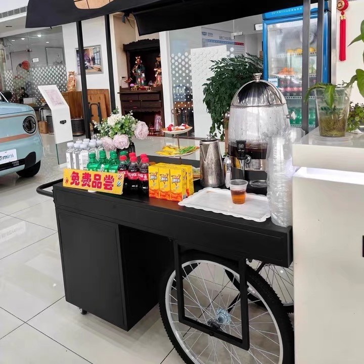 カスタマイズ可能な屋台フードカート、移動式屋台、モバイルスナ - Snacks Food Stall のレビューと価格