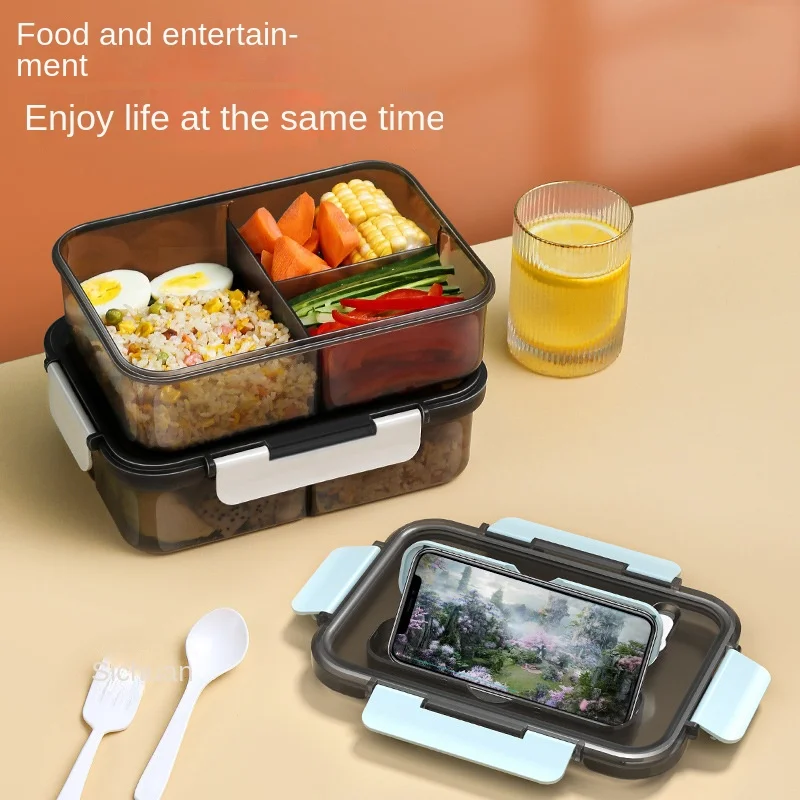 透明ランチボックス 子供用 食品保存容器 蓋付き 漏れ防止  - Snacks Food Warmer のレビューと価格