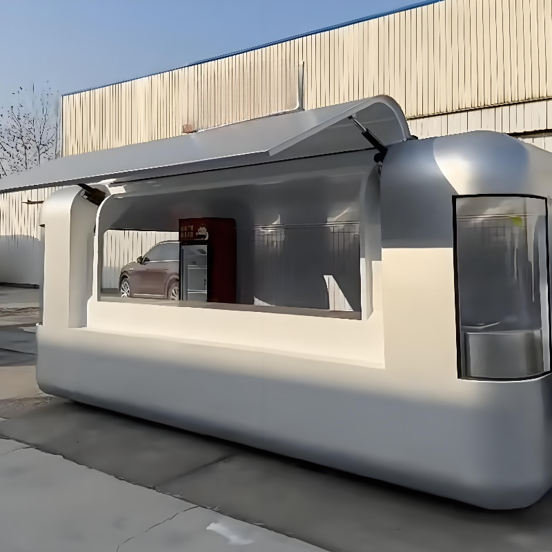移動式フードトレーラー、ポータブルフードトラック、移動販売車 - Food Snacks Drinks のレビューと価格